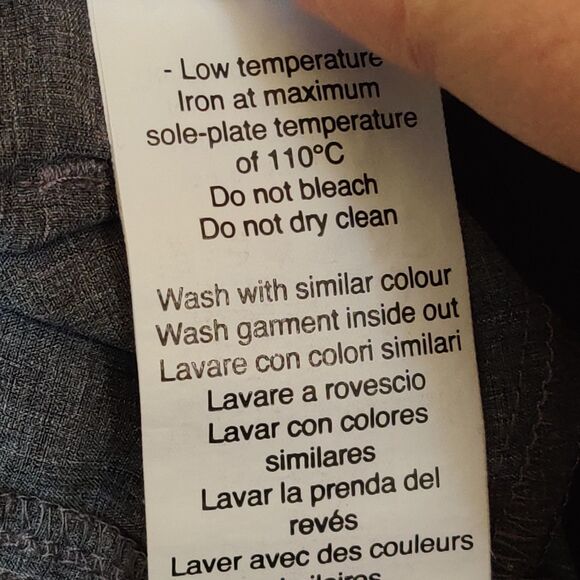 Oakley Golf Pants Men TAG 36x34 (34X33) Gray Wicking Performance Stretch - Picture 12 of 16